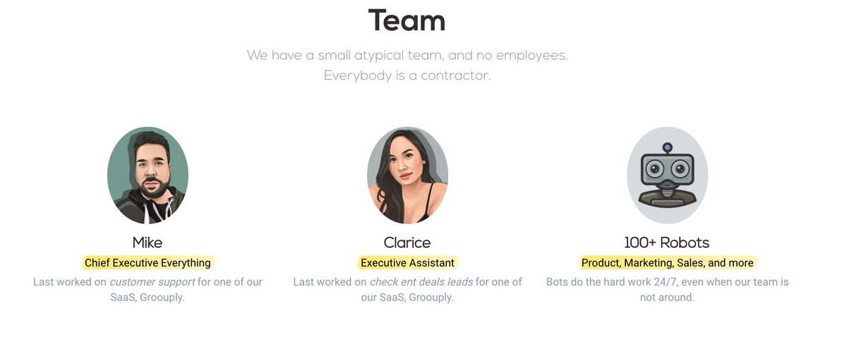 mikerubini's tweet photo. 1/3

As I approach $100k ARR with just SaaS products, I am hiring my first full-time human.

Excited to bring on Clarice @arj_cla - as my executive assistant.

Give her some love 🎉 https://t.co/MeI24QMTDA