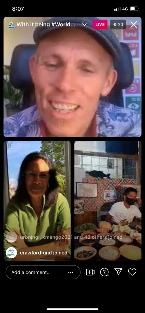 WorldFishCenter's tweet image. Head to our instagram for a live conversation 💬  with Dr. Shakuntala Thilsted of @WorldFishCenter and the @TLFOODLAB team. 

📲  Tune in now: bit.ly/3x96jW7

#WorldOceansDay #FoodSystems