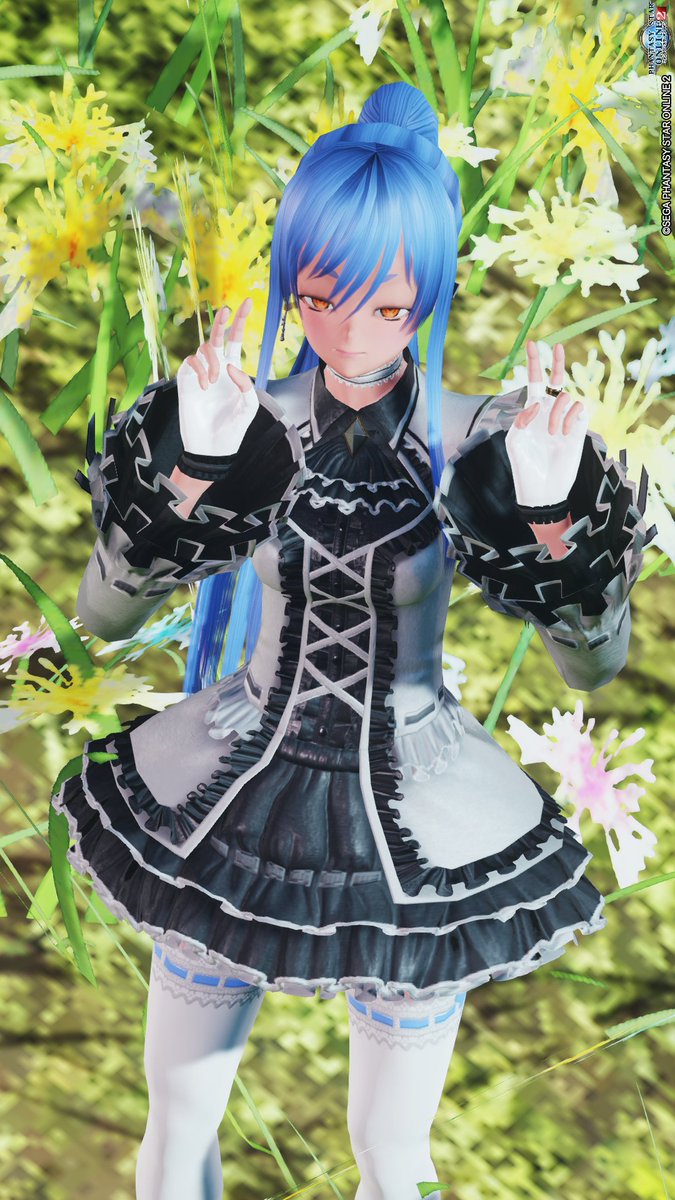 ボツSS、理由は見た通りです……PSO2のキャラクターって、まばたきするの？