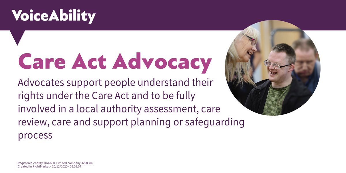 "Thank you for the support you’ve given him, you’ve enabled him to make his choice about what he wants. I look forward to working with you again."

 - Silvia, social worker, who referred a client for advocacy