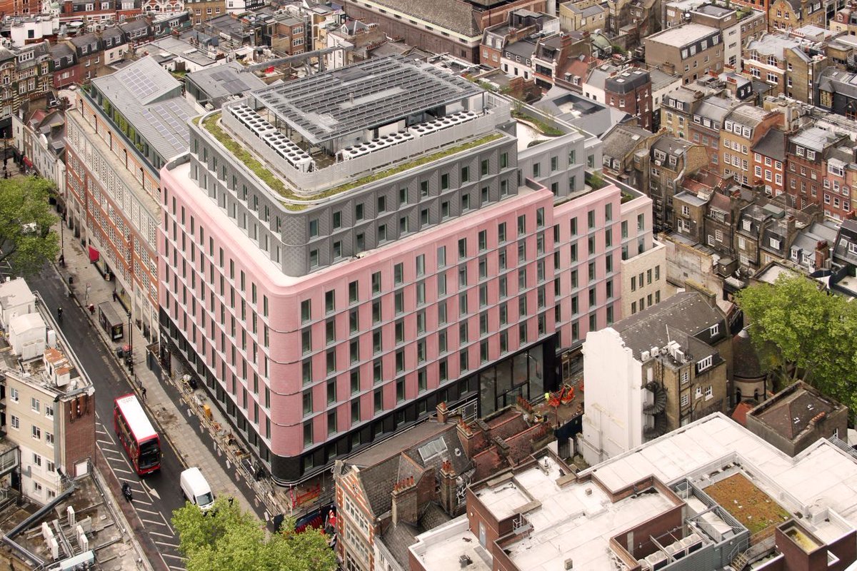 Lindner_Prater's tweet photo. Ilona Rose House has reached PC and what great effort by the site team. Scope included: warm roof, waterproofing, insulation, man safe systems &amp; finishes. Thanks to our client @WeAreMcAlpine and supply chain partners @RadmatOfficial @vj_technology @SIGRoofing &amp; @fixfast_uk https://t.co/5ZdA96Vss9