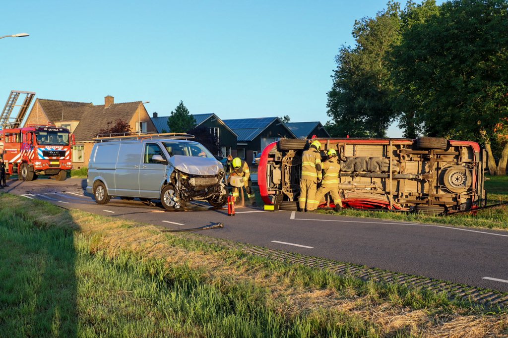 Melding aanrijding Dwarsgraafweg Kootwijkerbroek