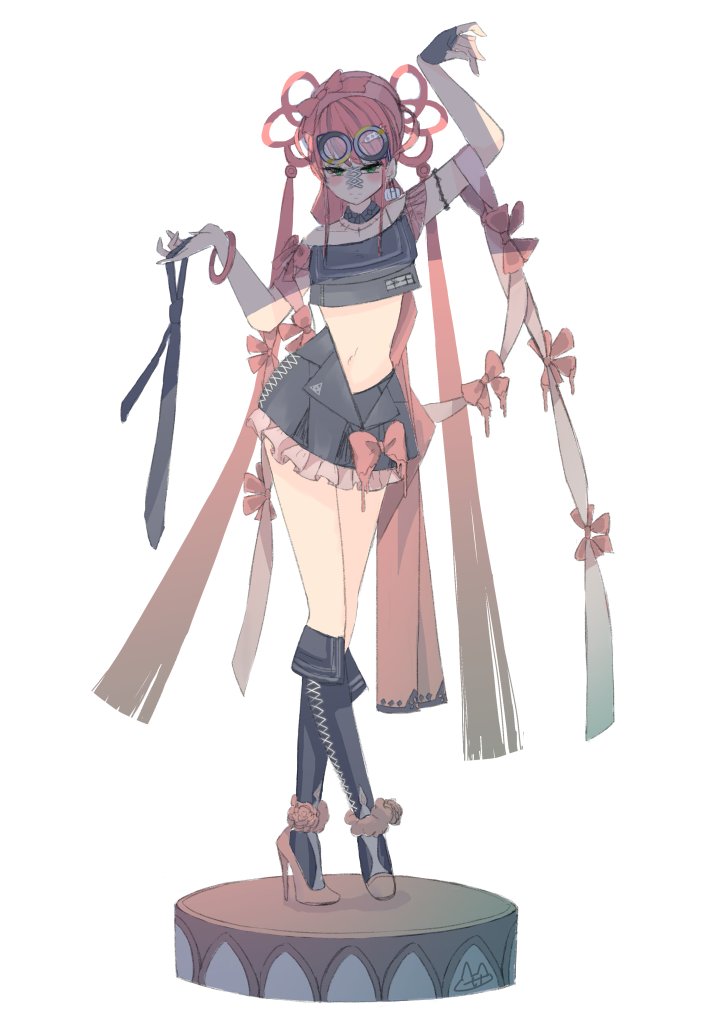 スーツ セーラー服 ロリータ チャイナ 仏像みたいな感じ サクライ コウジ 絵のお仕事募集のイラスト