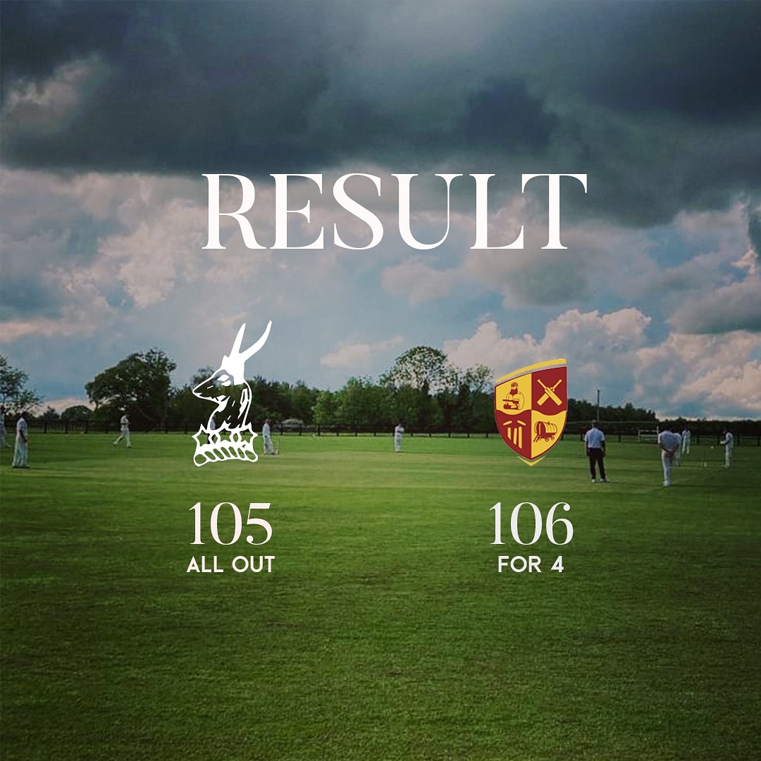 Fair to say ball dominated bat in our annual encounter with <a href="/GlosGCC/">Glos Gipsies CC</a> 🏏 

🦌 J.Stevens 30 | J.Binns 16* | E.Richardson 3-30 | G. Clarke 3-21

🔴🟡 F.Stirrup 56 | J.Donn 14* | A.Jess 1-14 | W.Lockey 1-15