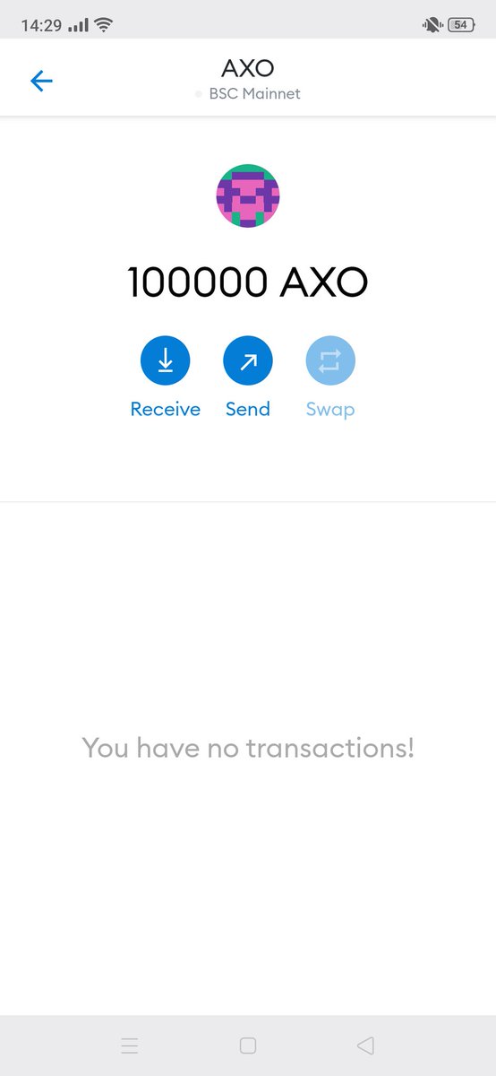 nfthatun's tweet photo. #AXO Token cüzdanımıza gelmiştir.
Sizlerde katılabilirsiniz.👎
https://t.co/nqMBDKQmN1
@axolotl_Finance https://t.co/sFhRiSKA4D