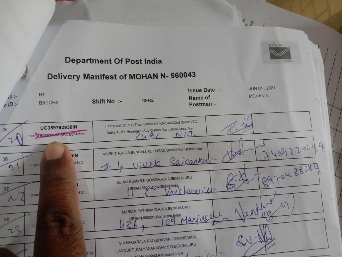 India Post tweet media