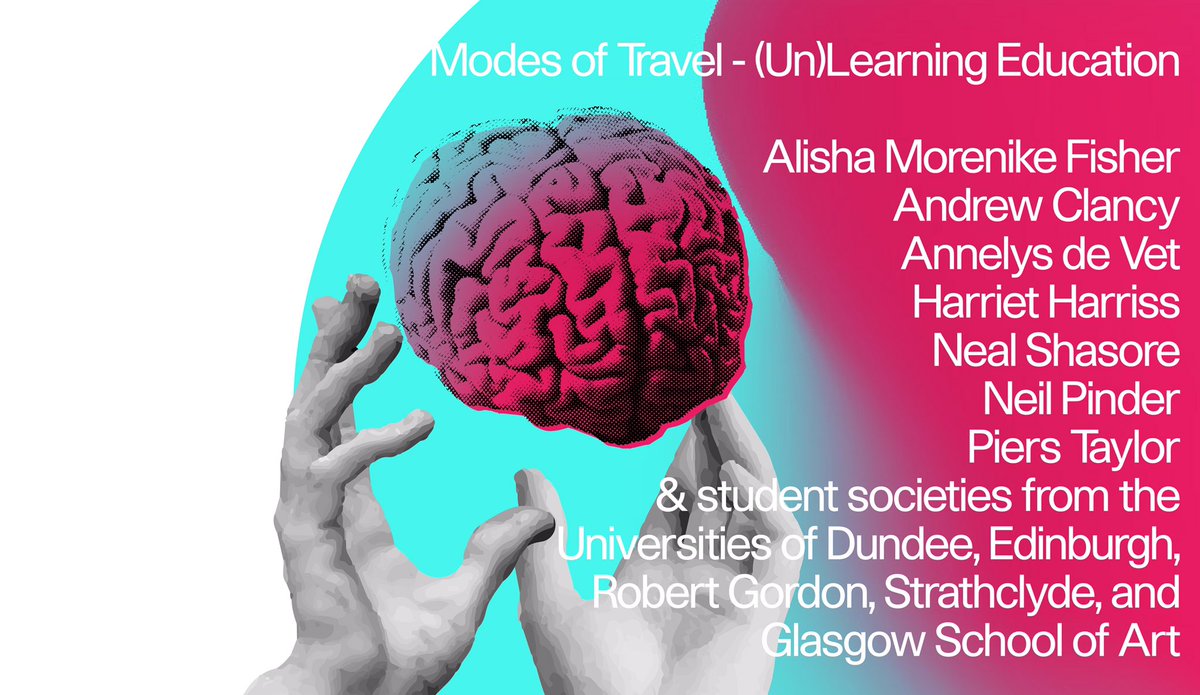 Architecture Fringe (@archifringe) on Twitter photo 📣Modes of Travel - (Un)Learning Education🔥
Our international symposium exploring architectural education is on Thursday!
<a href="/MissinginArchi1/">MissinginArchitecture</a> <a href="/dftw_/">DressForTheWeather</a> @alishamorenike @ClancyAndrew
<a href="/annelys/">Annelys de Vet</a> <a href="/HarrietHarriss/">Dr. Harriet Harriss</a>
@IntrWr <a href="/NeilPinder5/">Neil Pinder</a>
<a href="/Piers_Taylor/">Piers Taylor</a> 🌈
Book > tinyurl.com/suy2pmz 📣Modes of Travel - (Un)Learning Education🔥
Our international symposium exploring architectural education is on Thursday!
<a href="/MissinginArchi1/">MissinginArchitecture</a> <a href="/dftw_/">DressForTheWeather</a> @alishamorenike @ClancyAndrew
<a href="/annelys/">Annelys de Vet</a> <a href="/HarrietHarriss/">Dr. Harriet Harriss</a>
@IntrWr <a href="/NeilPinder5/">Neil Pinder</a>
<a href="/Piers_Taylor/">Piers Taylor</a> 🌈
Book > tinyurl.com/suy2pmz