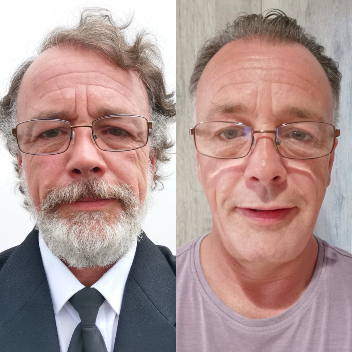 gdjuk's tweet photo. After 6 months on the same production, I felt it was time for a change. Here's the before and after... https://t.co/wfK2SPAzxJ