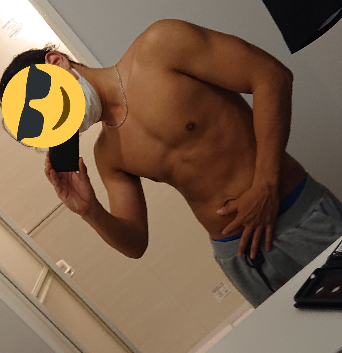 Sim_0721's tweet photo. とれおわ！
ツイートしてないだけで筋トレはサボらず続けてますよ💪
#筋トレ垢さんと繋がりたい 
#筋トレ好きな人と繋がりたい https://t.co/TVlcdhgB26