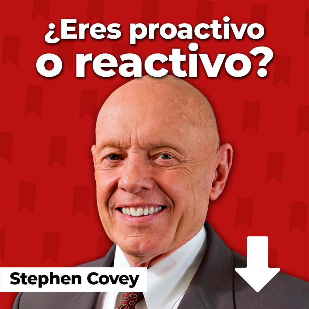 El primer hábito que encontramos en "Los 7 hábitos de la gente altamente efectiva" consiste en ser proactivo. ¿Cómo podemos tomar conciencia de nuestro grado de proactividad? leadersummaries.com/es/libros/deta…