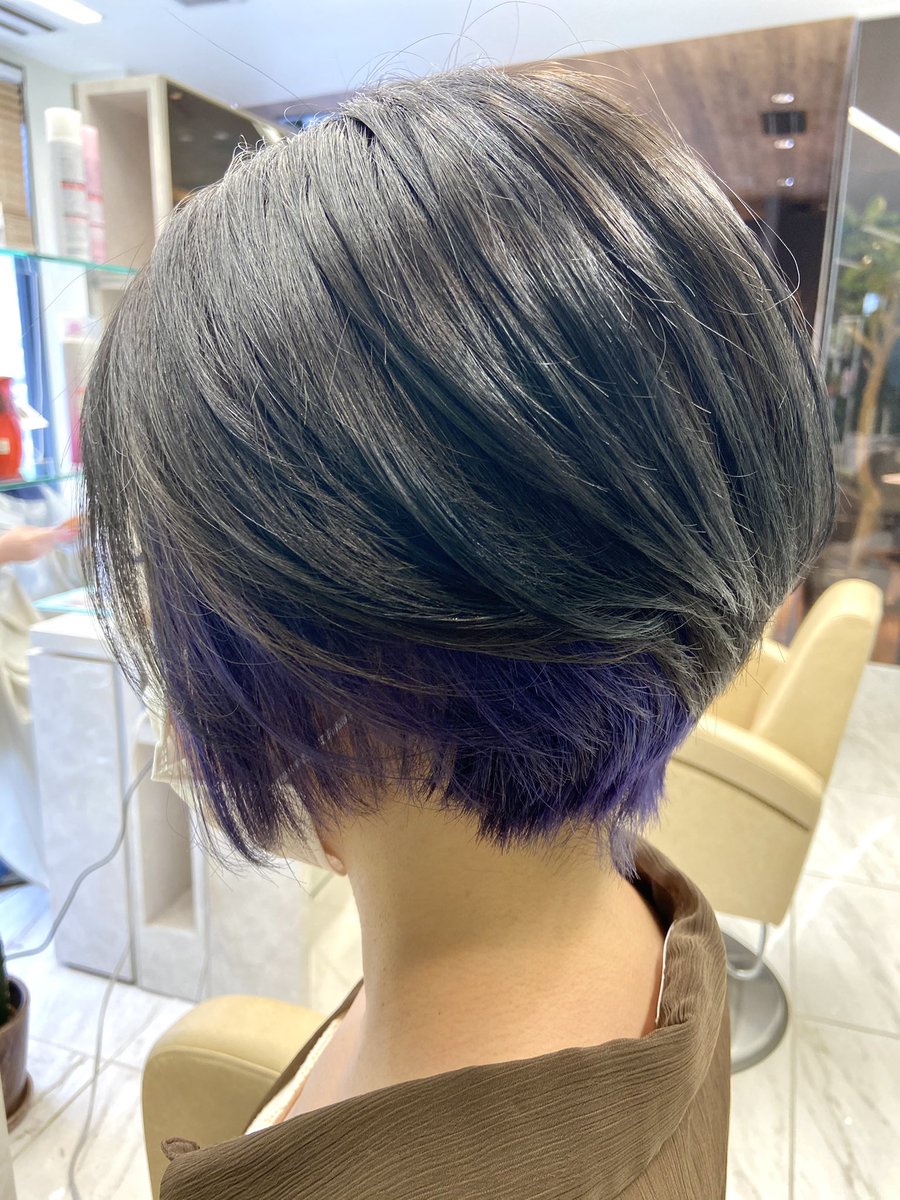 ショートインナーカラー Twitter Search Twitter