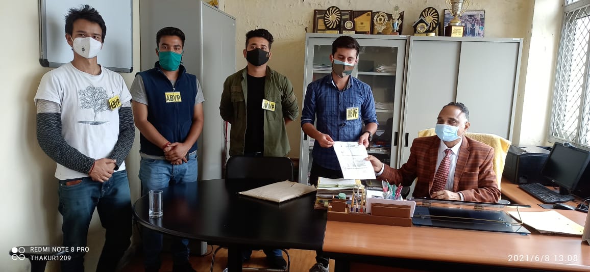 iVishal_Saklani's tweet photo. Rather than having exams for two semesters conjointly @abvp4hpu proposed that exams of odd semester can be held by way of open book exam, evaluation can also be done on the basis of viva/assignments,also no extra fund be charged from students except tuition fees
@DrSikanderKuma2 https://t.co/jAwESgMIIg