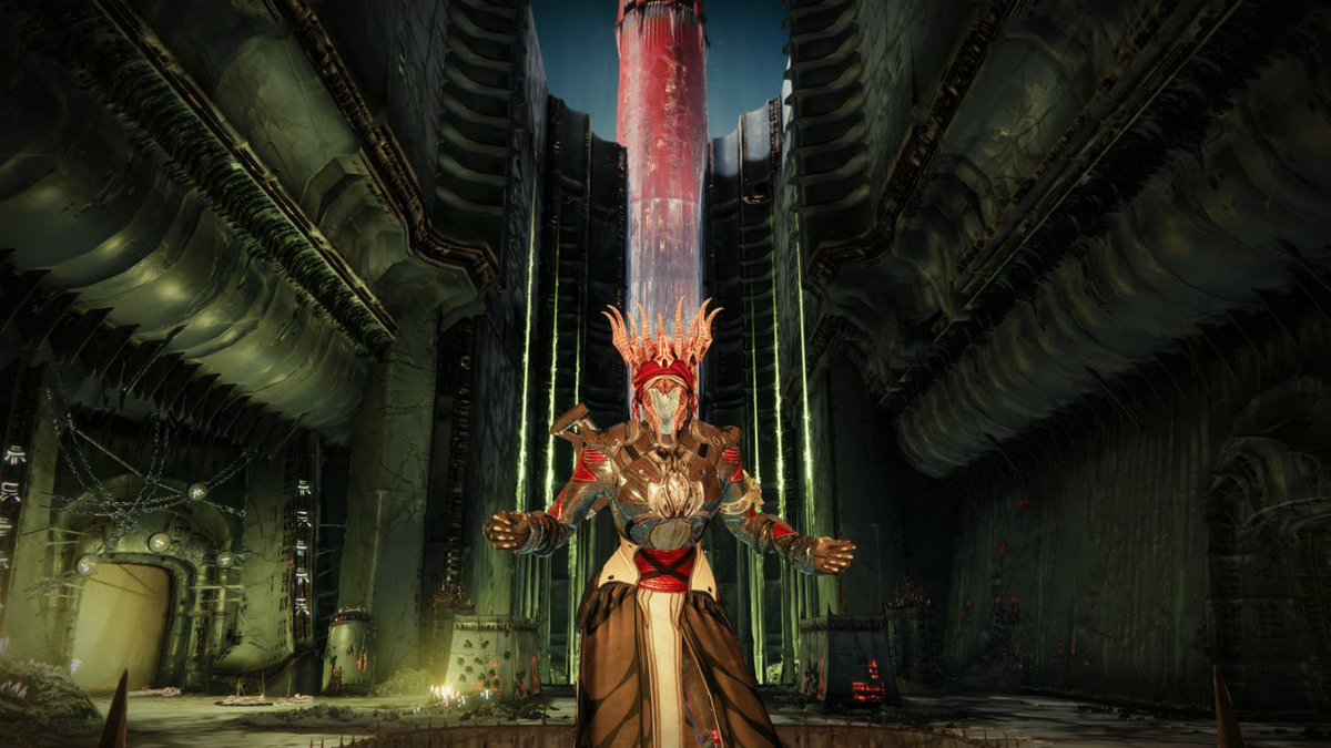 affajapoz's tweet photo. "Xyor, the Blessed. Xyor, the Betrothed. I am of the coming storm. These are not my words, but prophesy. Your Light will one day shatter and die. For now it simply offends... And you, dear, sweet, fragile thing, shall be made to suffer..." #SplicerFashionShow https://t.co/6ftJWM5mIG