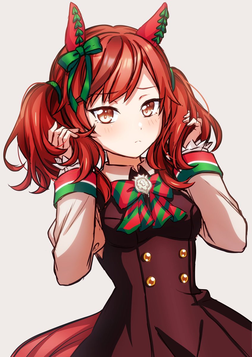 ウマ娘 ネイチャの髪もふもふでかわいいね ぽち丸のイラスト