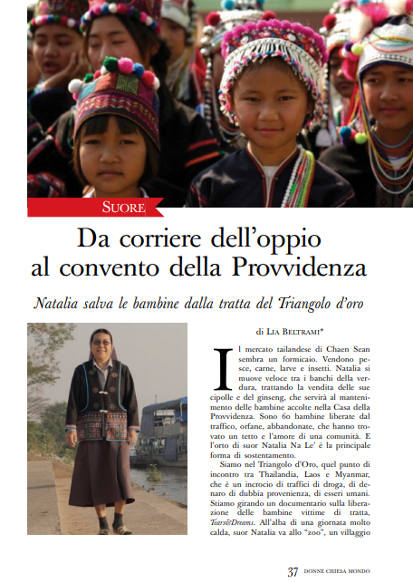 oss_romano's tweet image. #9giugno #Suore Da corriere dell’oppio al convento della Provvidenza, Natalia salva le bambine dalla tratta nel Triangolo d’oro, reportage di @LiaBeltrami
su #DonneChiesaMondo:
osservatoreromano.va/it/donne-chies…
@UISGRoma @TutelaMinorum @M_RSection @TalithaKumRome @iamCARITAS @rpinci