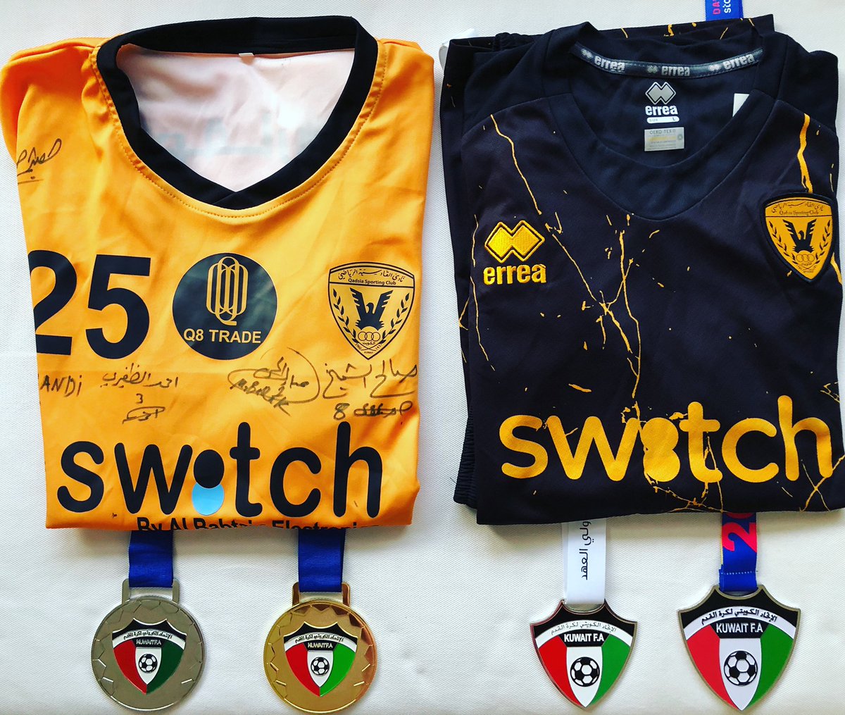 Ready to join the collection! 
What’s next?
#football #coach #achievement #legacy #shirtscollection #qadsia #realmadrid #beijingbg #saburtalo #getafe #getafeb #puertollano #illescas #fuenlabrada