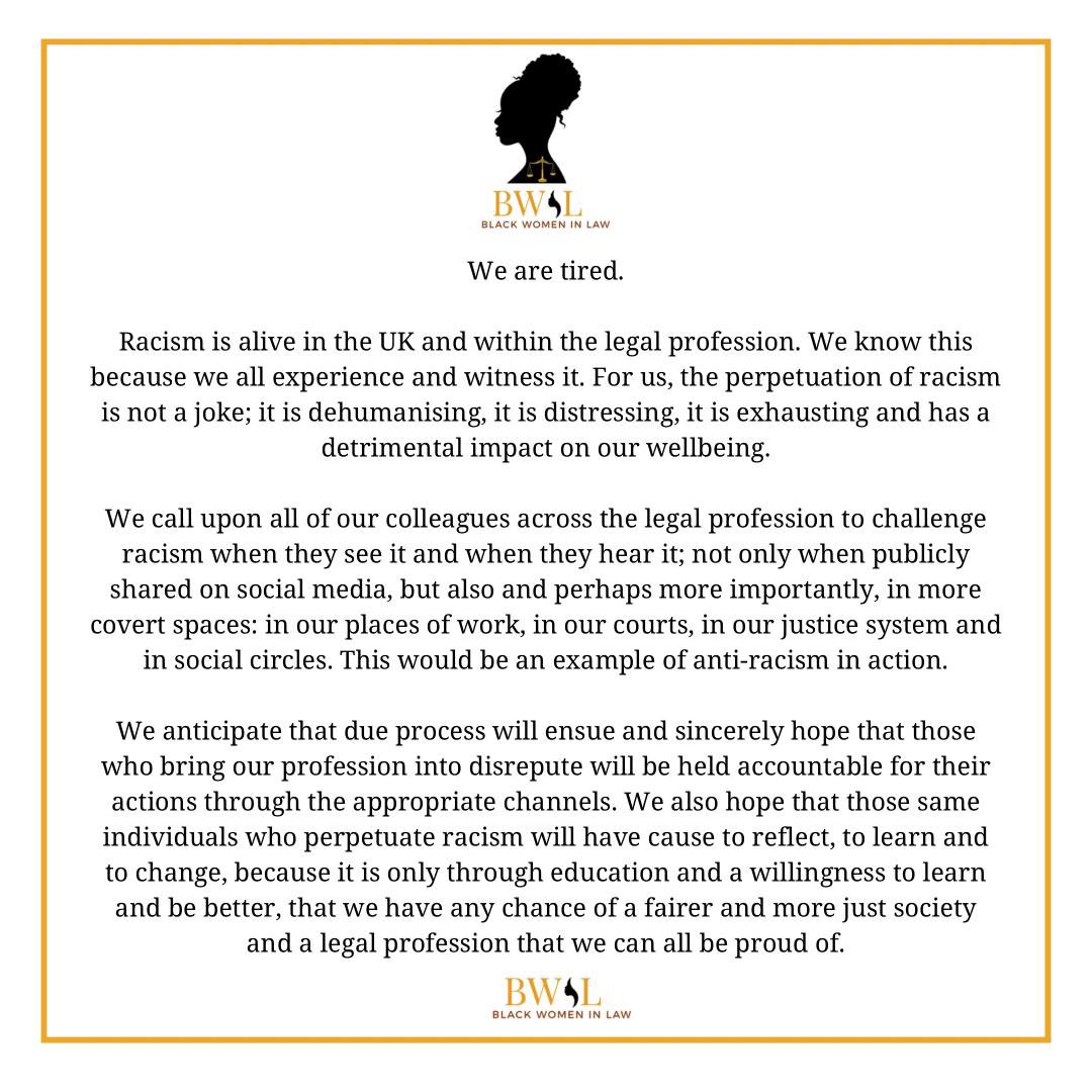 Black Women in Law tweet media