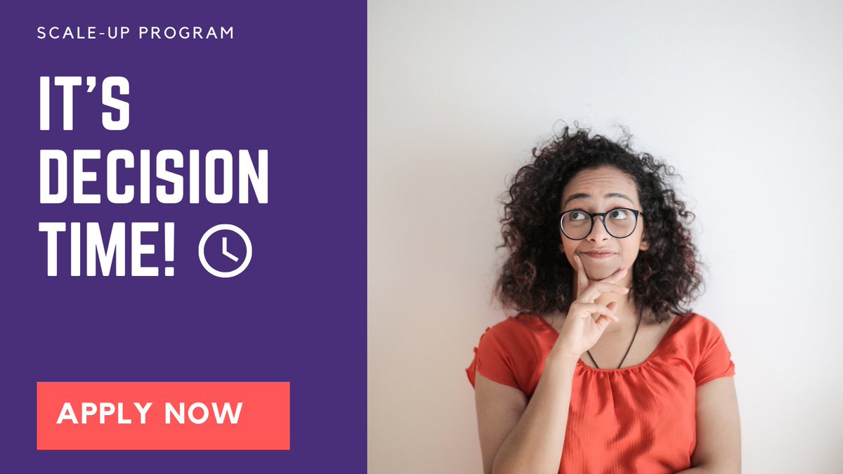 imaginal_inc's tweet photo. Time. We think we have a lot of it, but we often miss opportunities because we think they will come around again. The #applications for the #scaleup program are only open for one more week! #applytoday! https://t.co/BvupaEqe1t #growyourbusiness #scaleyourimpact https://t.co/E6VnKHqq0s