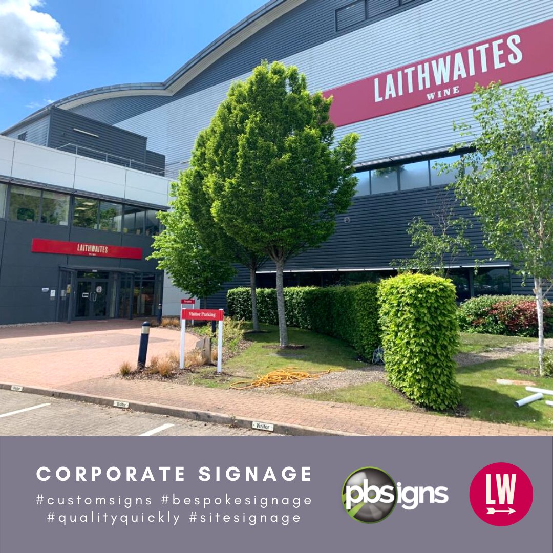 pb_signs's tweet image. Great to work on full site signage for Laithwaites@LaithwaitesGlou following their recent Company re-brand.

#corporatesigns #customsigns #bespokesignage #sitesignage #flexfacesigns #traysigns #panel&amp;amp;postsigns #rebrand @LaithwaitesGlou
