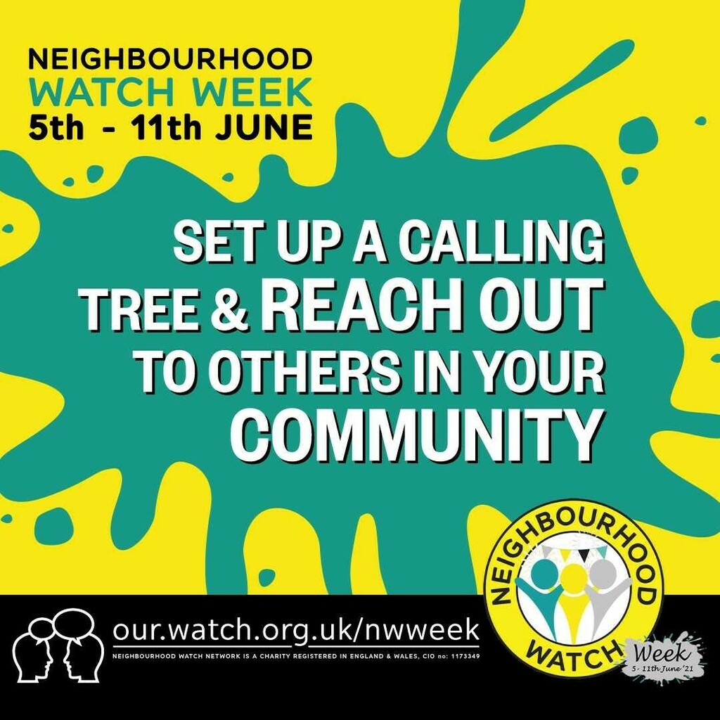 "No one can do everything, but everyone can do something!” This Neighbourhood Watch Week, set up a calling tree to ensure no-one is left isolated and lonely.
Here is how it works... 1 person calls 3 people. Those 3 people call 3 people each making 9. Tho… instagr.am/p/CP28JiEIvA4/