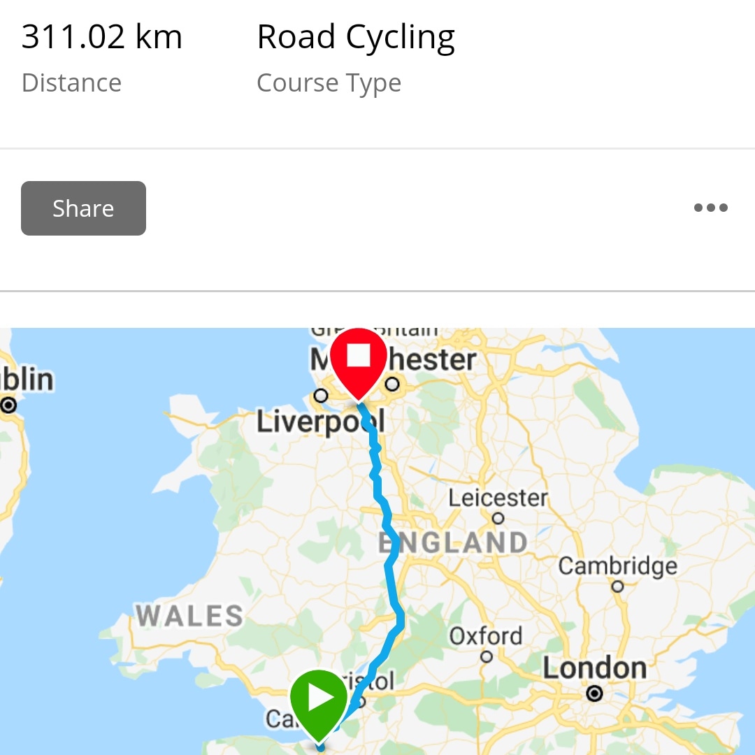 Day 2 of Lands End to John O'G is the small matter of cycling 311km/186miles. If you are in a position to support please visit uk.virginmoneygiving.com/GarethJohns9/1, all proceeds go to <a href="/MindCharity/">Mind</a> #mentalhealth