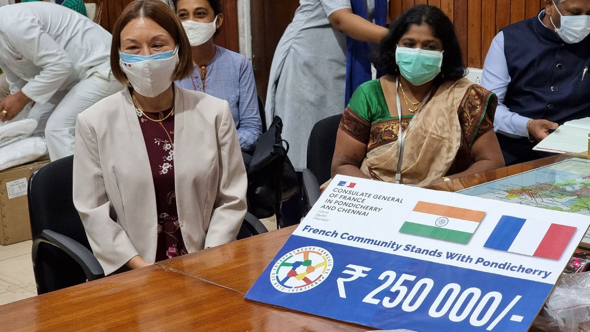 Consulate General of France in Pondicherry tweet media