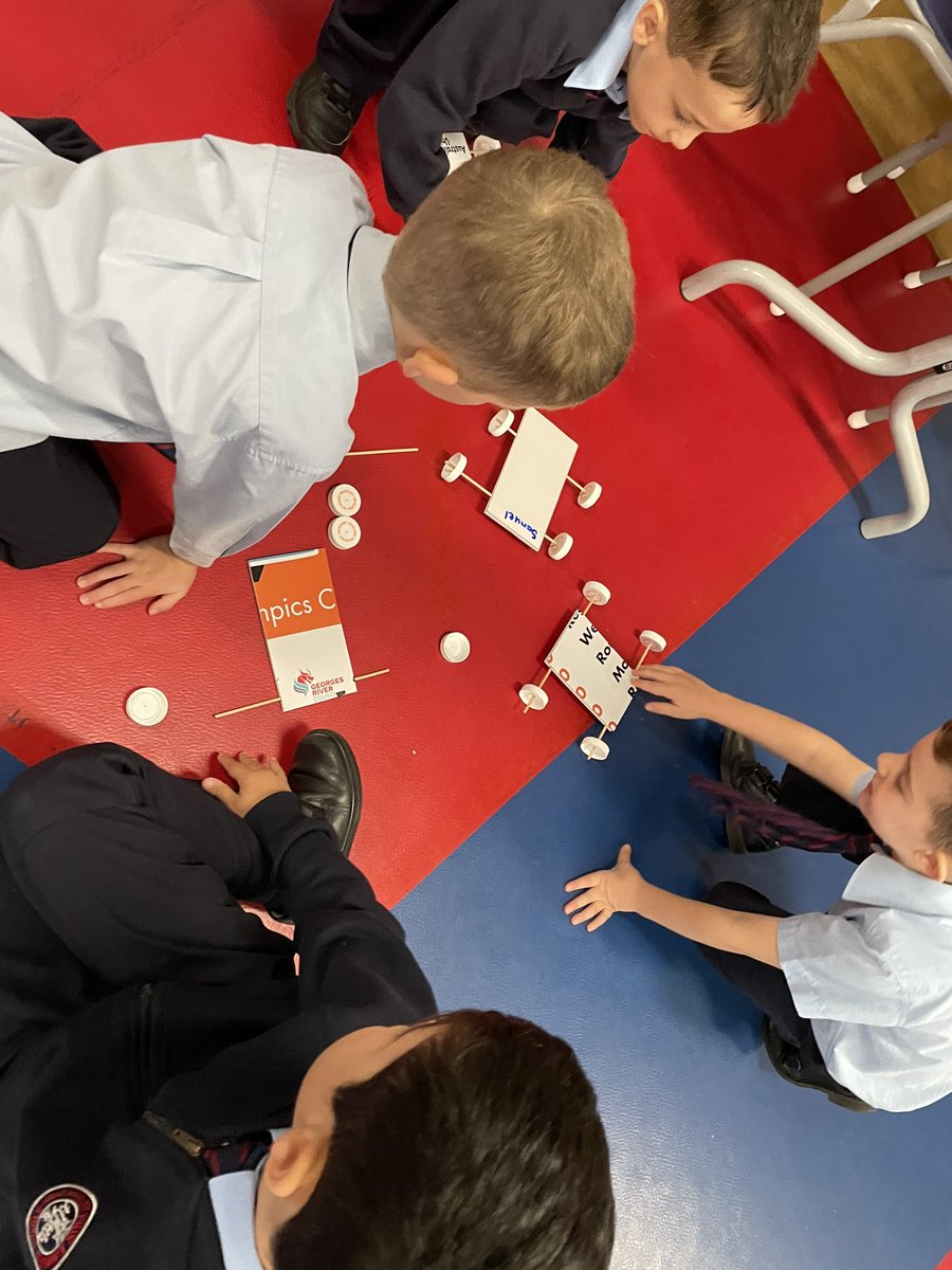 KindyStPius's tweet photo. Today we had our friends from @ReverseGarbage in Marrickville in to teach us about reducing, reusing and recycling! We made these fantastic cars from reclaimed material and we loved testing them on different surfaces! #STEMed #kindy https://t.co/f0iodzjRGb