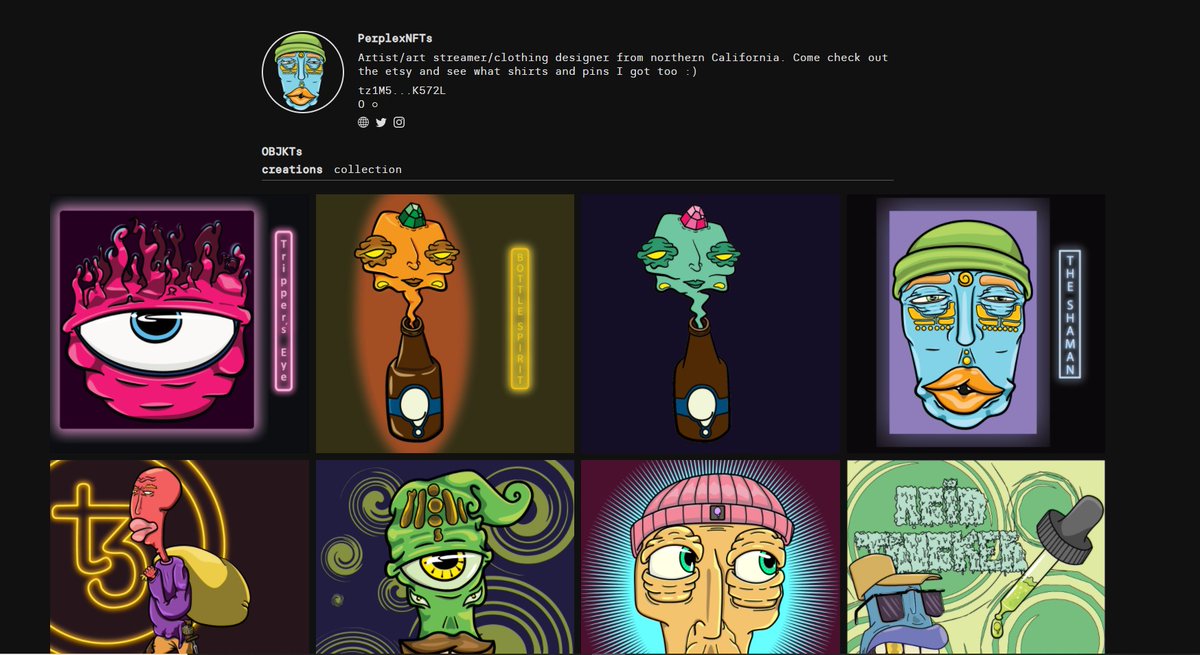 PerplexxArt's tweet photo. @RobotVrag #PerplexNFTs on #Hicetnunc has art for your eyeballs
๐๏ธ๐๐๏ธ
#hicetnunc2000 #tezos #tezosart #hicetnuncart #XTZ #NFT #NFTart #CleanNFT #TrippyNFT #Trippyart https://t.co/RpVzq4gsoi