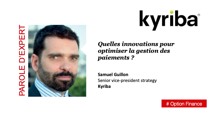 Option_Finance's tweet photo. [PAROLE D'EXPERT] - Quelles innovations pour optimiser la gestion des paiements ?

🗣️  Samuel Guillon, enior vice-president strategy, @KyribaFrance 

➡️ https://t.co/VMrqqKmqxc https://t.co/LmMw2fJvjH