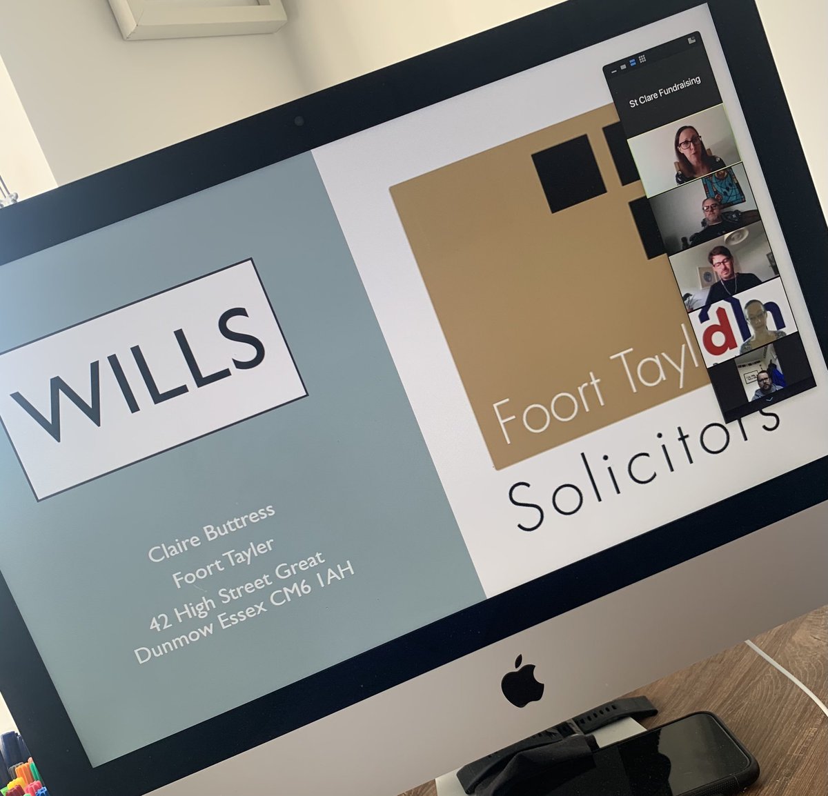 hospicestclare's tweet photo. Another great morning at #NetworkingWithHeart 💓 Thank you to Claire Buttress from @FoortTayler for a great presentation on the importance of Wills. Next event is September - and hopefully we’ll be back in person🤞🏼🙌🏼 https://t.co/rWCWiMiGxc