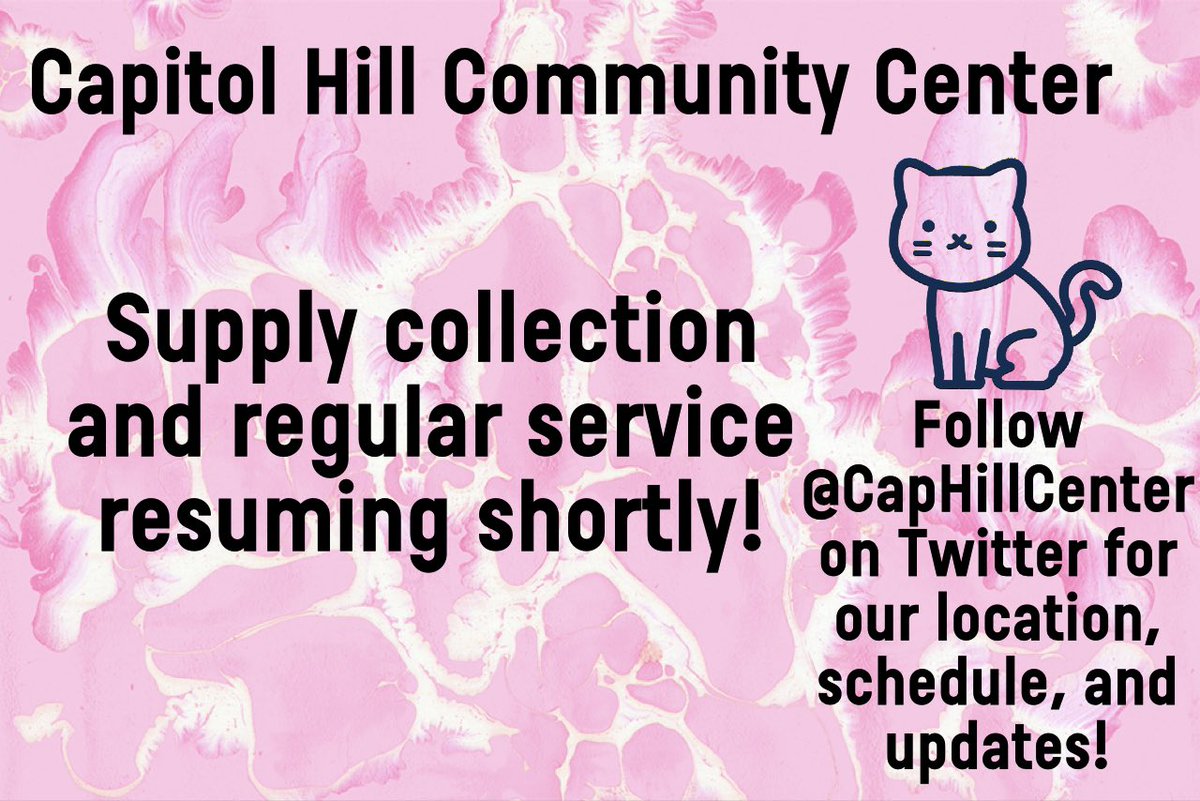 Capitol Hill Community Center tweet media