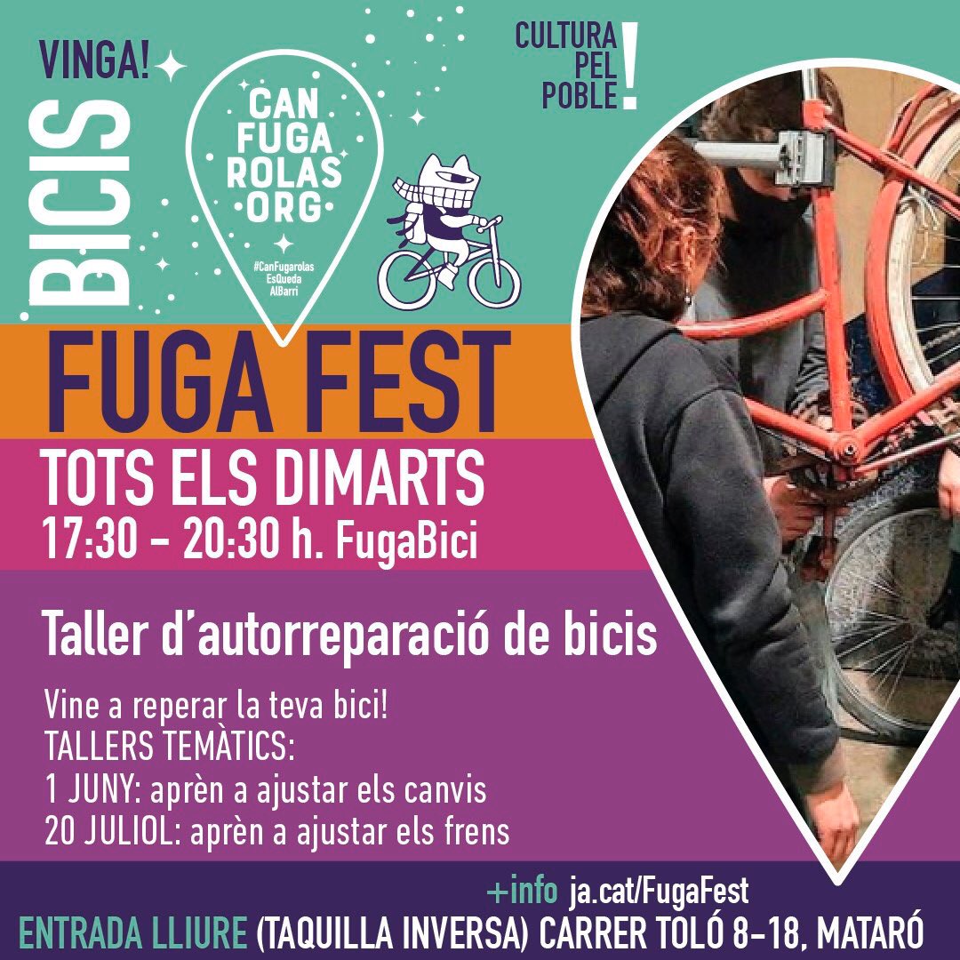 canfugarolas's tweet photo. La programació del #FugaFest d’aquesta setmana 🤩🎉 https://t.co/WEBven03v1