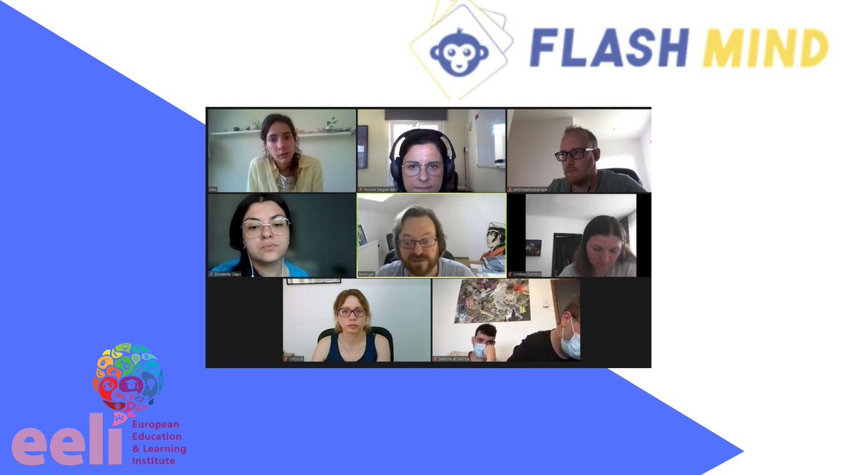 EELICrete's tweet photo. 🥳On Friday, we met to review changes made to the Flashmind platform!
👏The platform is now more responsive, attractive, and easy to navigate, so teachers can continue to create learning paths tailored to their students' needs.
Stay tuned for more!😀
#ErasmusPlus #Flashmind https://t.co/NSxs5GiEVQ