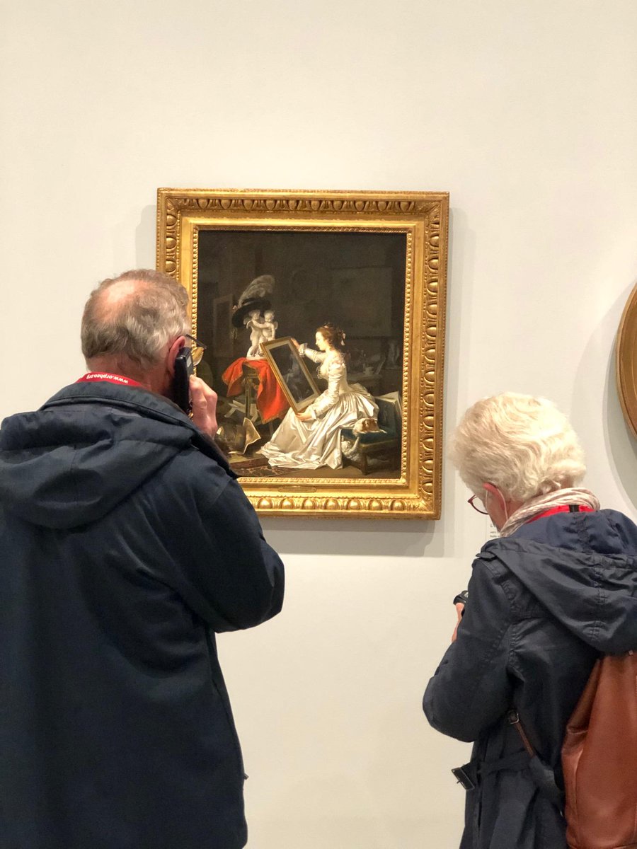 Intéressante cette oeuvre n'est-ce pas ? L'audioguide de l'expo #peintresfemmes vous permet d'en apprendre plus à votre rythme ! Téléchargez-le dans l'appli de l'expo ou louez-le directement au musée ! #mardiconseil 
🖼 Marguerite Gérard, "l'élève intéressante" <a href="/MuseeLouvre/">Musée du Louvre</a>