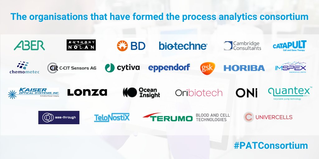 CGTCatapult's tweet photo. π£ Press release: @CGTCatapult brings together over 20 organisations with the aim to accelerate technology development and potentially lower cost in cell and gene therapy manufacturing π§¬
Learn more! π https://t.co/49NSPfTCKF
#PATConsortium #celltherapy #genetherapy (1/3) https://t.co/snVqMJRsod