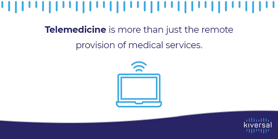 kiversal's tweet photo. The benefits of #telemedicine include health outcomes, sustainability of the healthcare system and patient and practitioner experience. Learn more about the benefits of #medical digitization on the #Kiversal blog: https://t.co/GtTiMj9yvq https://t.co/VOjoT8plwn
