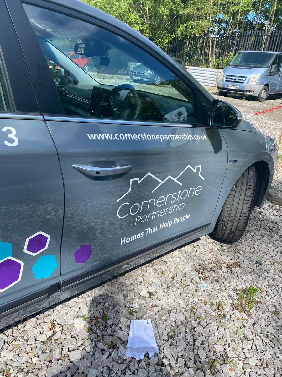 cornerstonepar2's tweet photo. Now everyone will see Cornerstone coming and know what we're about! 😍

Delighted to get our car wraps completed recently, thanks to the brilliant team at Positive Design Ltd in Tamworth.

https://t.co/TLw6ZGdcIP

#localbusiness #impact #socialenterprise https://t.co/f4golb14sV