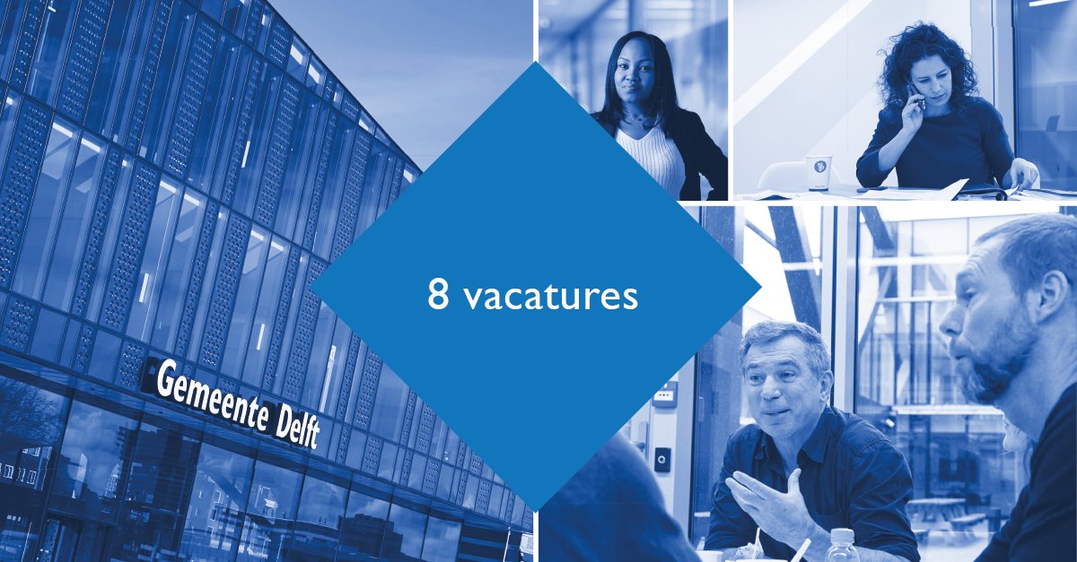 Kom jij werken voor Delft? We zijn op zoek naar acht nieuwe collega's!  ⤵ bit.ly/3w0nwRn #Delft #vacature #werkenvoorDelft