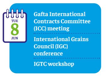 Gaftaworld's tweet photo. Day 2️⃣!
It is Tuesday at London Grains Week; this is what is coming up today! @TheAHDB @IGCgrains @IGTCglobal
Supported by @DefraGovUK
#InternationTrade #Grain #Agribusiness #Agriculture #LondonGrainsWeek21 #London. https://t.co/oGRfUJWWn5