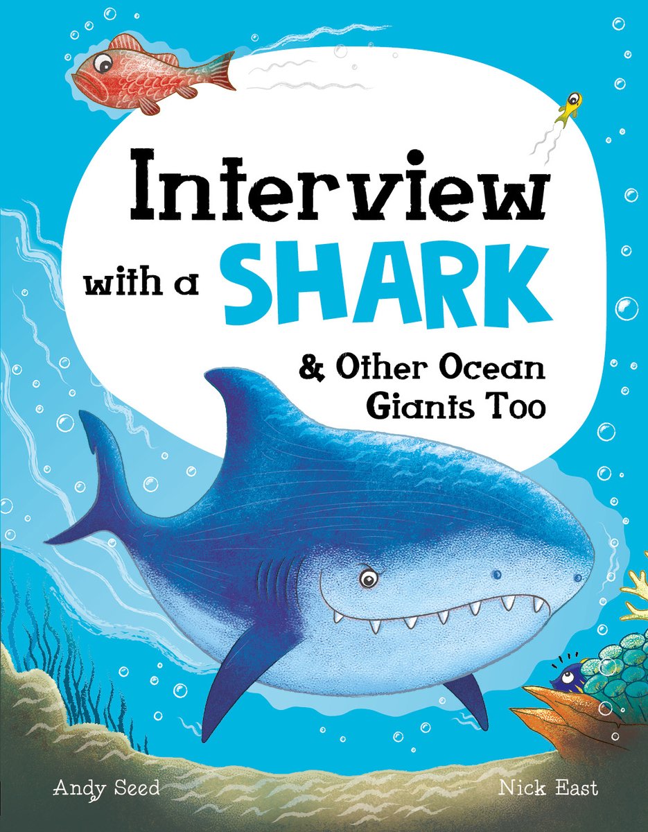 readingagency's tweet photo. *Competition time*
@KidsWelbeck have 5 copies of #InterviewWithAShark up for grabs! The book has humorous bite-sized text great for reluctant and emerging readers. For your chance to win, tell us who you'd love to read this fab non-fiction book with by 4pm on Friday 11 June. https://t.co/wCqX01I4xh