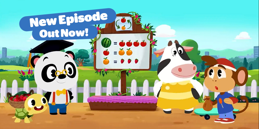 Moo's organizing a fruit swap day. Help Bip find out how many strawberries he can get for one apple!
​
youtube.com/watch?v=LFdwAO…
​
​#drpandatototime #youtubekids