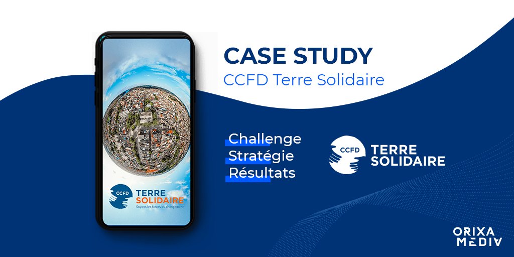 CASE STUDY | Zoom sur la Success Story <a href="/ccfd_tsolidaire/">CCFD-Terre Solidaire</a> x <a href="/OrixaMedia/">Orixa Media</a> 📊🔍 

Le cas complet 👉🏻 bit.ly/3h21WXV

#businesscase #successstory