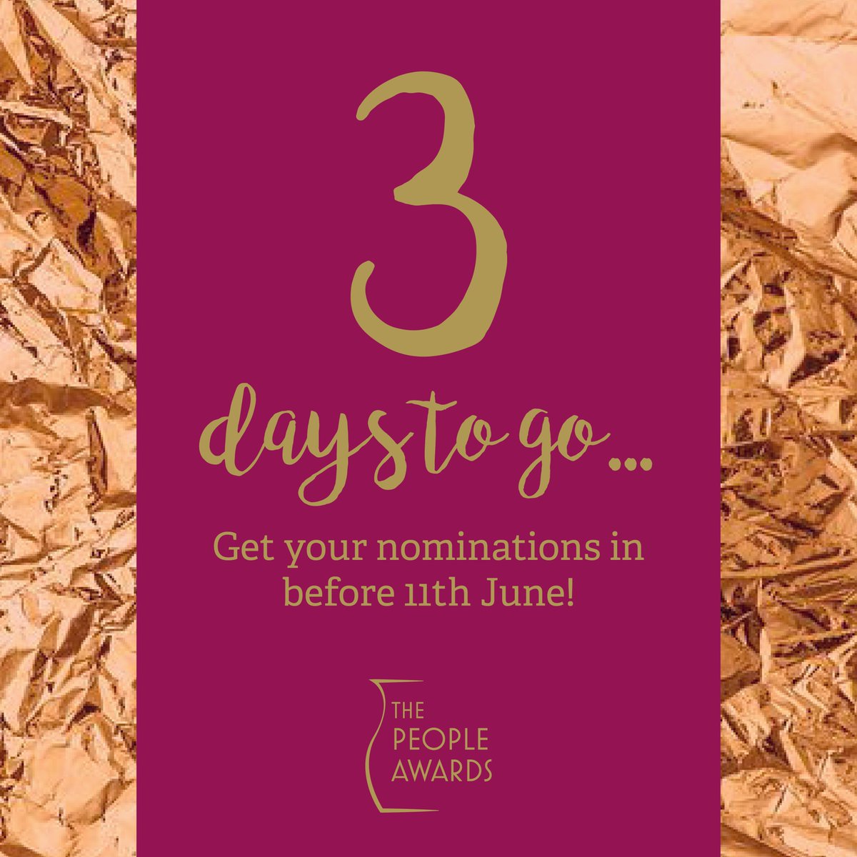 The countdown continues... #WhoWillYouNominate? #HHPeopleAwards21 #HHFamily #FeedingIndependentMinds