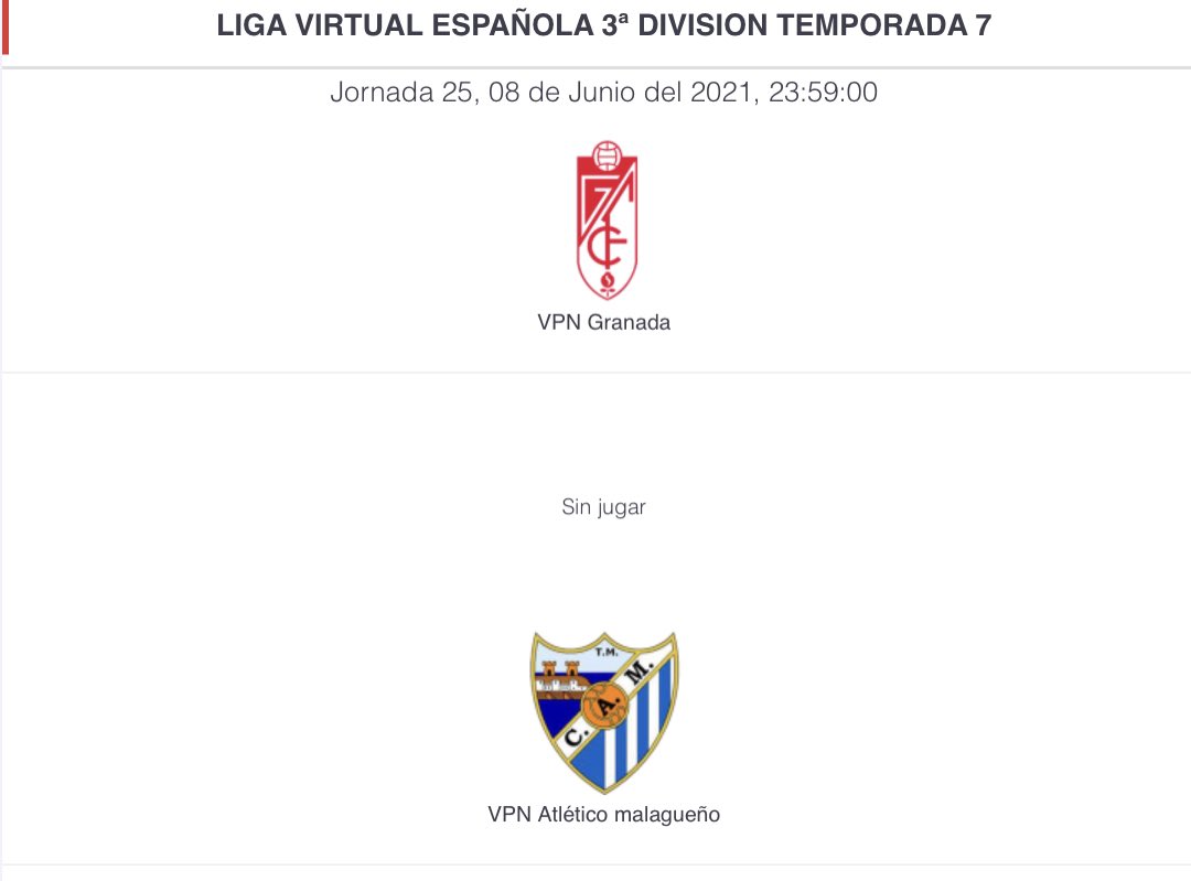 VPN Granada CF tweet media