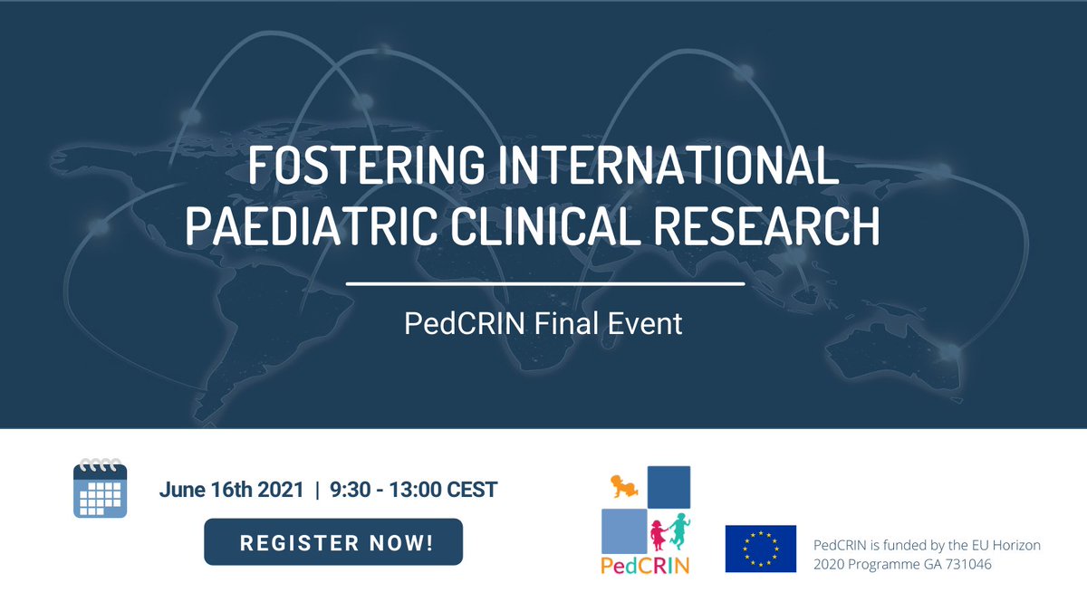 pedcrin's tweet photo. 📢 Today! Follow the discussion on the #PedCRIN Final Event using the hashtag #FIPCR21 📲

We are looking forward to receiving your feedback and comments! ✍️ https://t.co/49zoc6lrhU https://t.co/dBpSpCuwlo