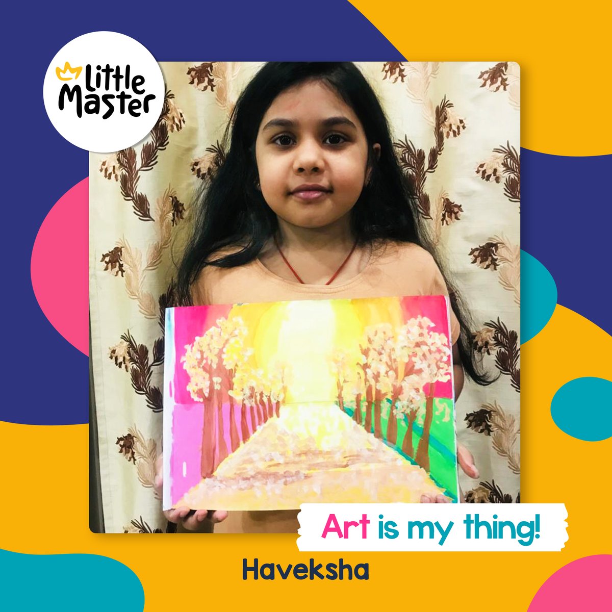 belittlemaster's tweet photo. Join the painting journey like Haveksha and bring out the artist in you.

#ArtisMyThing #Painting #artist #IamLittleMaster #LittleMaster #learner https://t.co/amcsMlEYVV