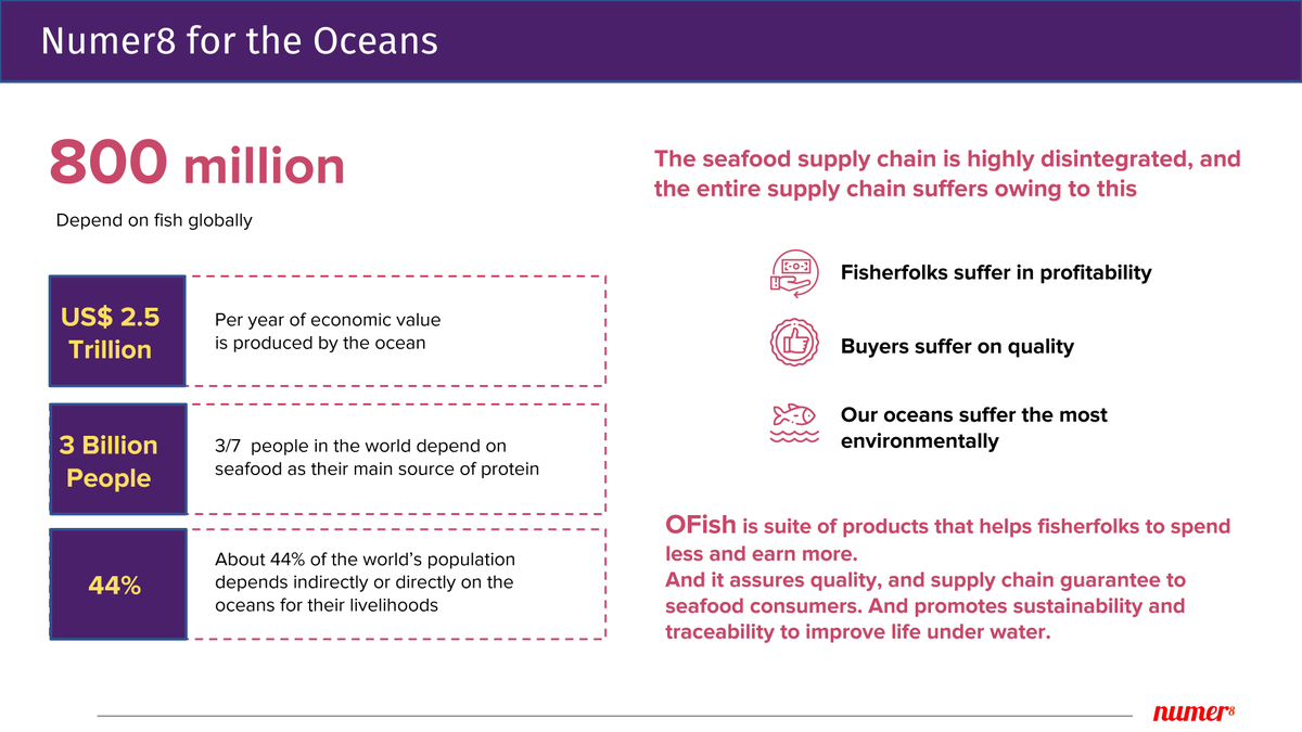 N8_Ofish's tweet photo. #Numer8 is working to build a sustainable, traceable and profitable seafood supply chain. 
We are looking for like minded marine champions. Call us today for partnerships and collaborations at 
+91 9076408488 or write to us at info@numer8.in

#Sustainable #WorldOceansDay #SDG14 https://t.co/2jZCXxapmu