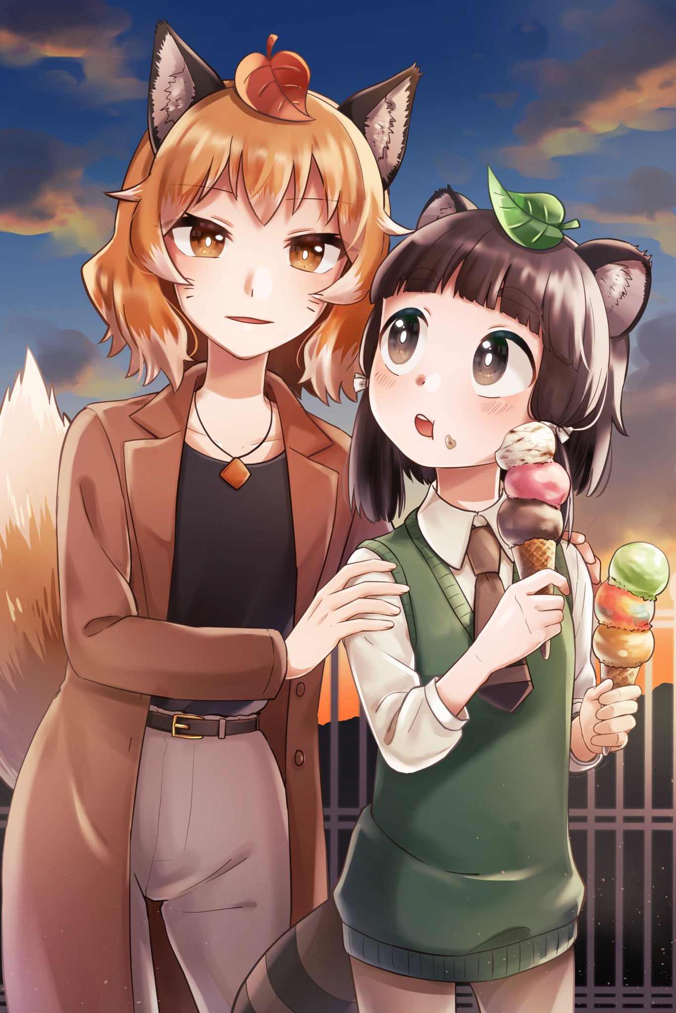 あめとゆき先生　雪きつねさん　キャラファイングラフ E3WKTu3VkBIdX2V.jpg:large