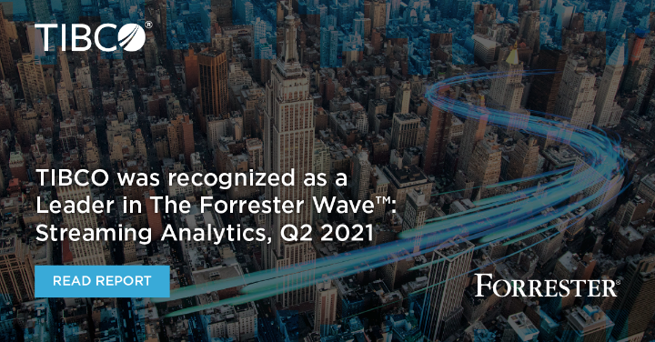 ClintonSideKick's tweet image. NEWS JUST IN🗞️We were named a Leader in #StreamingAnalytics! Want to analyze data in real time? See why TIBCO was recognized as a Leader in The @forrester Wave: Streaming Analytics, Q2 2021: tibco.co/2RzQAAe #TIBCOanalytics