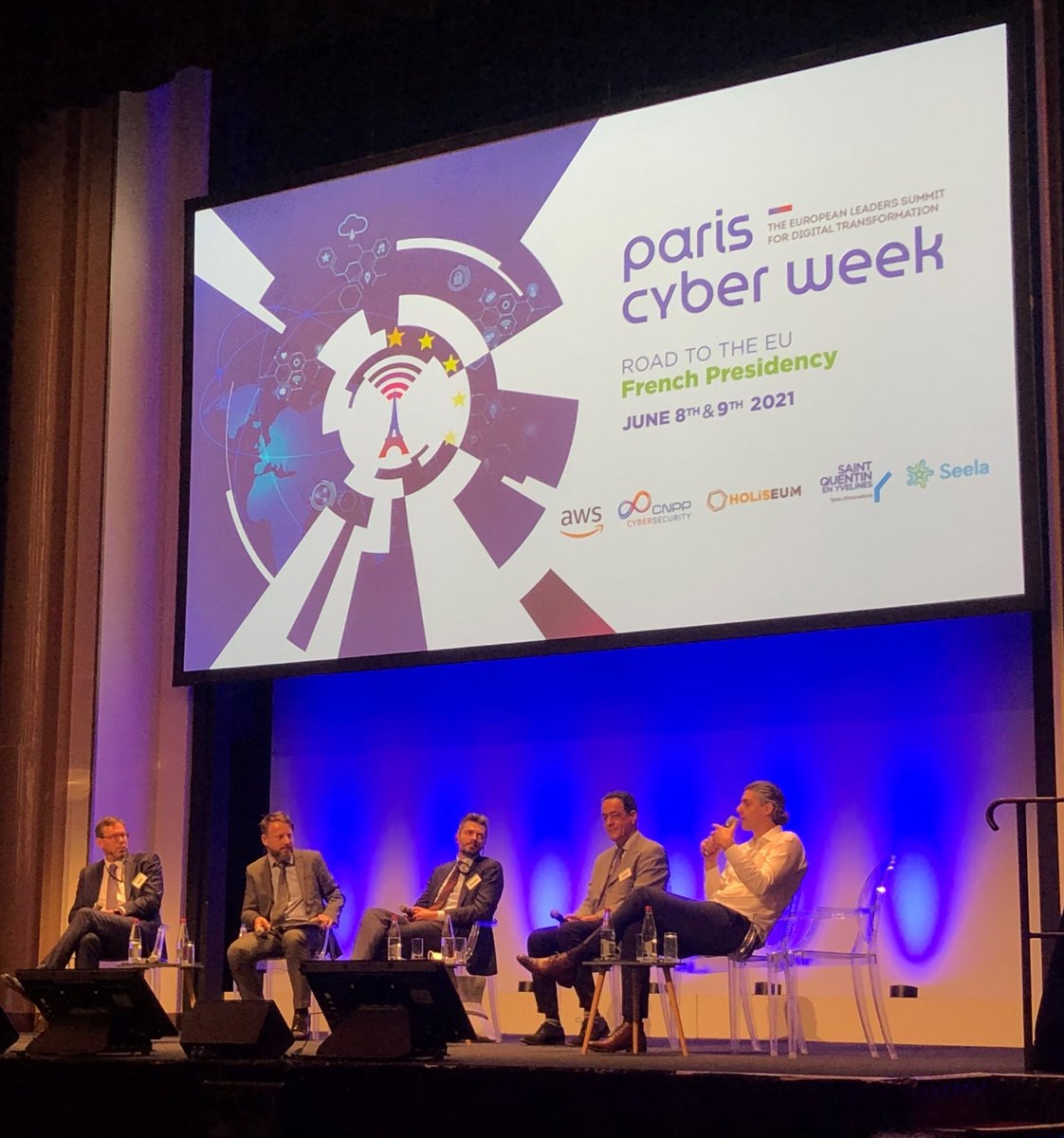 hackuity's tweet photo. We, as a partner, are at the Paris Cyber Week, the #1rst physical event of 2021.

Follow the conferences today and tomorrow on the #LinkedInLive on the @ParisCyberWeek page. https://t.co/7FIZtkjTUF